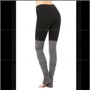 Alo Yoga Goddess Leggings / Sock Leggings